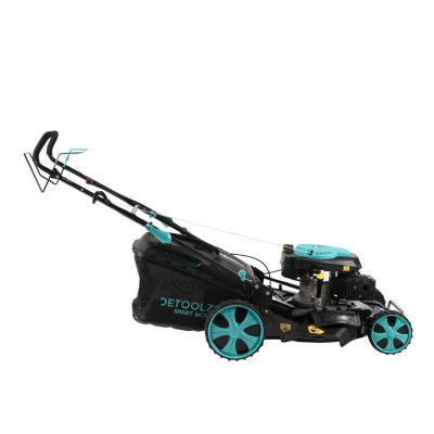 Poza Masina de tuns gazon Detoolz DZ-M107, 5CP, 196CC, latime de taiere 53cm, colector 70L, propulsie automata. Poza 42990