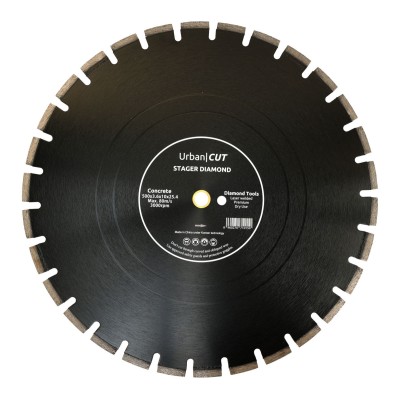 Disc diamantat pentru beton/asfalt Stager URBAN CUT 500mmx25.4-Px10mmx3.6mm