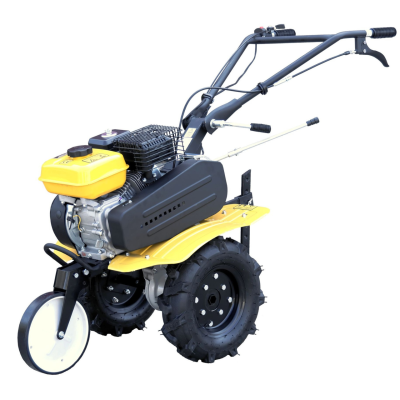 Poza Motocultor ProGARDEN Campo 703 7CP, 2+1 trepte, roti 4.00-8, 2+1 freze, benzina, curele, transmisie aluminiu. Poza 43064