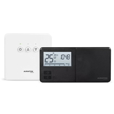 Poza Termostat ambient Auraton Tucana SET, fara fir, programabil, negru. Poza 43519