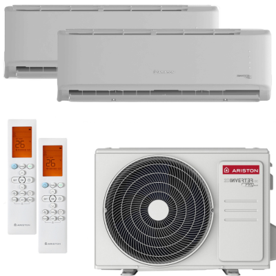 Poza Aer conditionat dublu split Ariston Alys 40 Inverter 9000 + 12000 BTU, WiFi Ready, Clasa A++/A+, Ultra Silent. Poza 30551