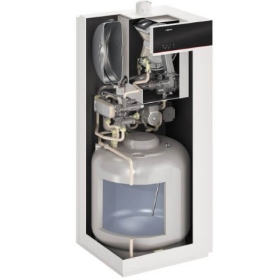 Poza Centrala termica in condensatie Viessmann Vitodens 111-F B1TF 25 kW cu boiler de 100 litri. Poza 18903