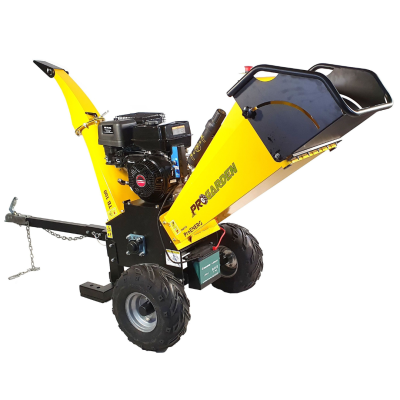 Poza Tocator crengi ProGARDEN TB100E, motor benzina 12 CP, diametru maxim taiere 65-100 mm, cu carlig de remorcare, pornire electrica. Poza 44078