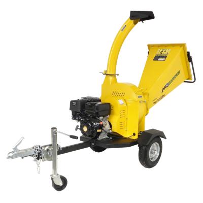 Poza Tocator crengi ProGARDEN TB120, motor benzina 12 CP, diametru maxim taiere 120 mm, cu carlig de remorcare, pornire manuala. Poza 44084
