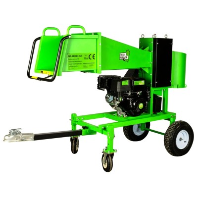 Poza Tocator crengi Micul Fermier MF-MO1011-G01, motor benzina 18CP, diametru maxim taiere 120mm, cu carlig de remorcare, pentru brichete. Poza 43880