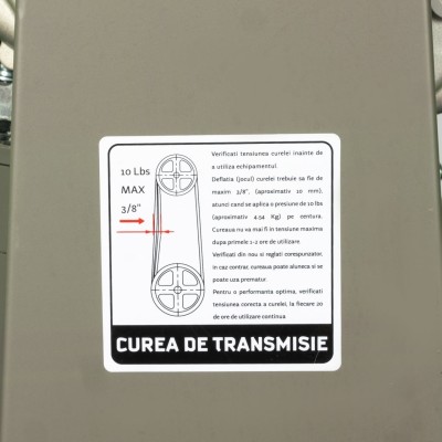 Poza Tocator crengi Micul Fermier MF-MO1009-S001-G01, motor benzina 15 CP, diametru maxim taiere 120mm, cu carlig de remorcare, pentru rumegus. Poza 43896