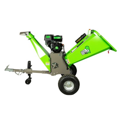 Poza Tocator crengi Micul Fermier MF-MO1010-S001-G01, motor benzina 15 CP, diametru maxim taiere 150 mm, cu carlig de remorcare, pentru rumegus. Poza 43914