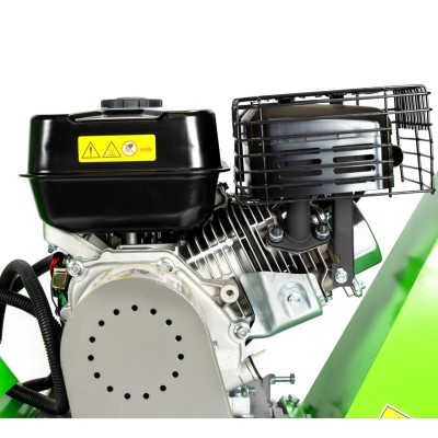 Poza Tocator crengi Micul Fermier MF-MO1006-S001-G01, motor benzina 7 CP, diametru maxim taiere 100 mm, pentru rumegus. Poza 43921
