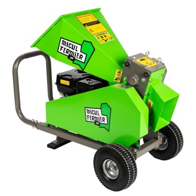 Poza Tocator crengi Micul Fermier MF-MO1007-S001-G01, motor benzina 7 CP, diametru maxim taiere 60 mm, pentru brichete. Poza 43941