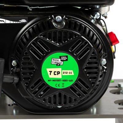 Poza Tocator crengi Micul Fermier MF-MO1007-S001-G01, motor benzina 7 CP, diametru maxim taiere 60 mm, pentru brichete. Poza 43944