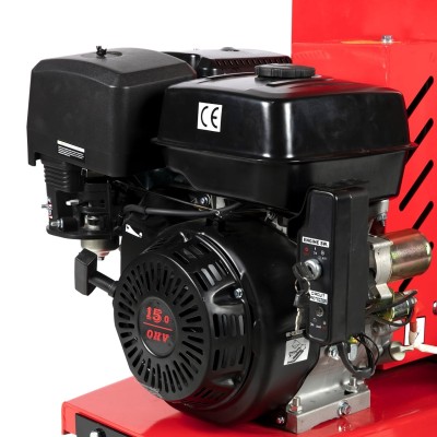 Poza Tocator crengi si tulpini Micul Fermier GF-2206, motor benzina 15 CP, diametru maxim taiere 100 mm, pentru rumegus. Poza 43977