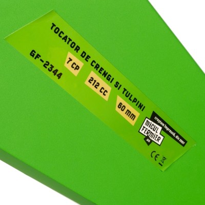 Poza Tocator crengi Micul Fermier GF-2344, motor benzina 7 CP, diametru maxim taiere 60 mm, pentru rumegus. Poza 44037
