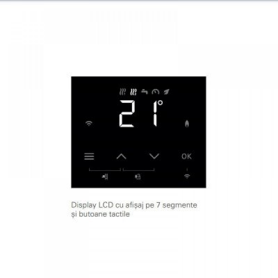 Poza Viessmann Vitodens 100-W, 32 kW, cu boiler monovalent pentru apa calda menajera de 200 litri (Z022917). Poza 18488