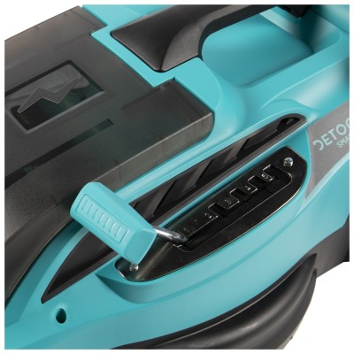 Poza Masina de tuns gazon Detoolz DZ-SE229, doua porturi 18V, latime de taiere 38cm, colector 36L. Poza 44354