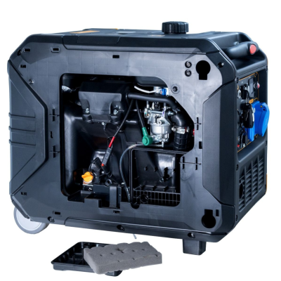 Poza Generator digital invertor insonorizat 5.5kW Stager DigiS 5500i, monofazat, benzina, autonomie pana la 6h. Poza 45013