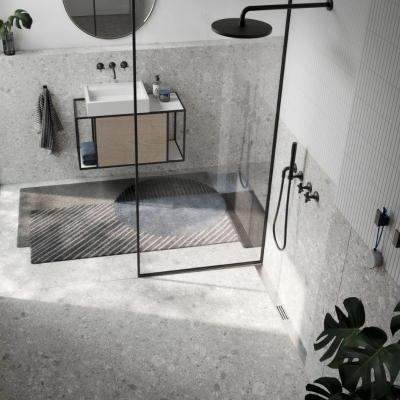 Poza Rigola dus cu gratar din otel inoxidabil, TECELineo, 100 cm. Poza 33727