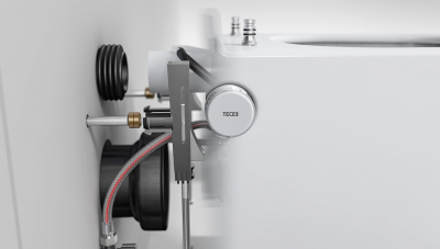 Poza Vas WC cu functie de bideu Tece TECEone 9700216, evacuare orizontala, montaj suspendat, 54 x 40 x 35 cm. Poza 44880