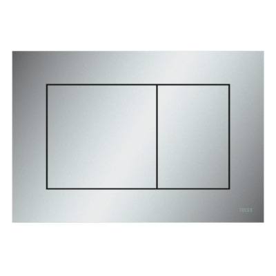 Poza Clapeta actionare rezervor WC incastrat, TECE Now 9240402, cromat mat, 22 x 15 x 0.5 cm. Poza 44720