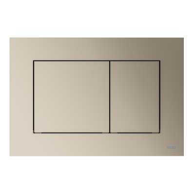Poza Clapeta actionare rezervor WC incastrat, TECE Now 9240418, nichel metalic, 22 x 15 x 0.5 cm. Poza 44727