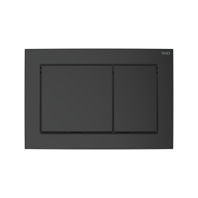 Poza Clapeta actionare rezervor WC incastrat, TECE Base 9240723, negru mat, 21.4 x 14.5 x 1.8 cm. Poza 44743