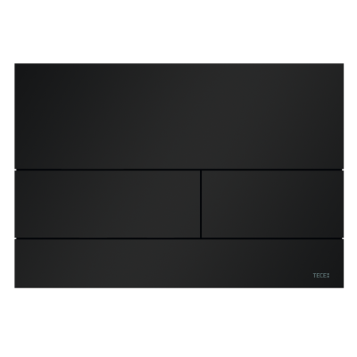 Poza Clapeta actionare rezervor WC incastrat, TECE Square 9240833, otel inox, negru mat, 22 x 15 x 0.3 cm. Poza 44769