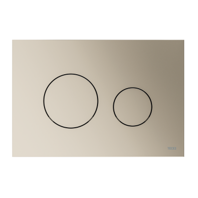 Poza Clapeta actionare rezervor WC incastrat, TECE Loop 9240935, plastic, nichel metalic, 22 x 15 x 0.5 cm. Poza 44800