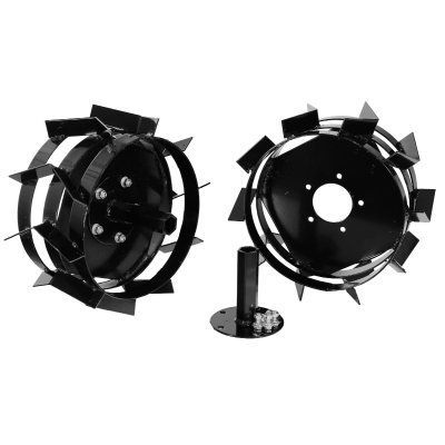 Poza Set 2 roti metalice 350x6 cu manicot 23mm motocultoare ProGARDEN. Poza 45147