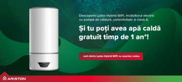 Voucher 600 ron Ariston Lydos Hybrid WiFi