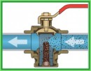 Poza Robinet cu sita si filtru magnetic, regulus, 16 bari, 3/4 F. Poza 17354