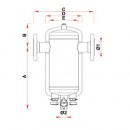 Poza filtru antimagnetita FAR DN50. Poza 17620