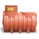 Rezervor apa orizontal cilindric subteran Valrom Stockkit - 1500 litri
