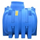 Rezervor apa orizontal cilindric subteran Valrom Stockkit fara capac - 3000 litri