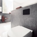 Poza Rezervor WC, incastrat, TECE Base 9400401NNM, 50 x 112 cm, negru, clapeta de actionare si sistem de fixare incluse. Poza 27458