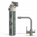 Filtru micron aquaPUR cu baterie cu 3 cai - pentru apa filtrata, apa calda si apa rece de la retea