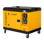 Poza Generator insonorizat 12kVA Stager YDE15000T, 48A, 3000rpm, monofazat, diesel, pornire electrica. Poza 39486