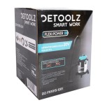 Poza Aspirator umed-uscat Detoolz, 20V, volum 20L. Poza 39237