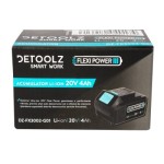 Poza Acumulator Li-Ion, Detoolz, 20V, 4Ah. Poza 39317
