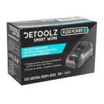 Poza Incarcator rapid, Detoolz, pentru acumulator 20V, incarcare 4.5A/h. Poza 39319