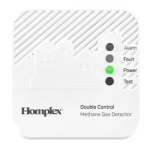 Poza Detector de gaz metan cu fir si declansare dubla 12VDC/230VAC – Homplex HD100 PRO Double Control. Poza 40386