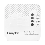 Poza Detector de gaz metan cu fir si declansare dubla 12VDC/230VAC – Homplex HD100 PRO Double Control. Poza 40387