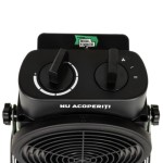 Poza Aeroterma electrica Micul Fermier MF-EI1050-G01, 1000/2000W, element de incalzire ceramic. Poza 40601
