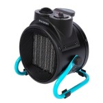 Aeroterma electrica Detoolz DZ-EI112, 20/1000/2000W, element de incalzire ceramic