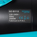 Poza Aeroterma electrica Detoolz DZ-EI112, 20/1000/2000W, element de incalzire ceramic. Poza 40635