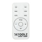 Poza Aeroterma electrica de perete Detoolz DZ-EI1006-G01, 2 kW, 2 trepte de putere, cu afisaj LED si termostat. Poza 40663