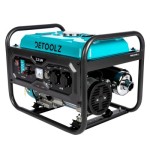 Generator Detoolz DZ-C336 2.5kW, 2 prize, 230V, benzina, 4T, pornire manuala 15L fara roti G01