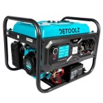 Poza Generator Detoolz DZ-C287-S001-G02 3 kW, 2 prize 230V, benzina, 4T, pornire electrica, rezervor 15L, fara roti G02. Poza 40807