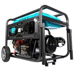 Poza Generator DetoolzDZ-C288-S001-G02 5 kW, 2 prize 230V, benzina, 4T, pornire electrica, rezervor 25L, cu roti G02. Poza 40848