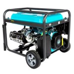 Poza Generator DetoolzDZ-C288-S001-G02 5 kW, 2 prize 230V, benzina, 4T, pornire electrica, rezervor 25L, cu roti G02. Poza 40859