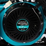 Poza Generator DetoolzDZ-C288-S001-G02 5 kW, 2 prize 230V, benzina, 4T, pornire electrica, rezervor 25L, cu roti G02. Poza 40862