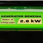 Poza Generator Micul Fermier GF-1330 2.8 kW, 2 prize 230V, benzina, 4T, pornire manuala, rezervor 15L, fara roti. Poza 40937